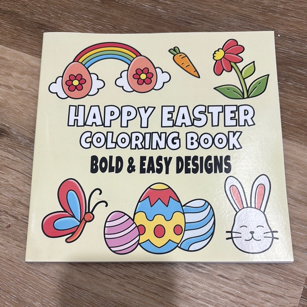 Happy Easter Coloring Book